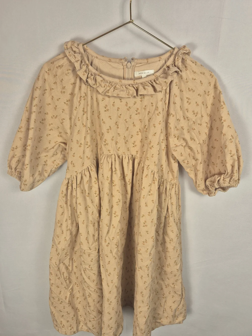 Noralee Adeline Dress in Vintage Fleur origin Girls Size 10 100% Cotton